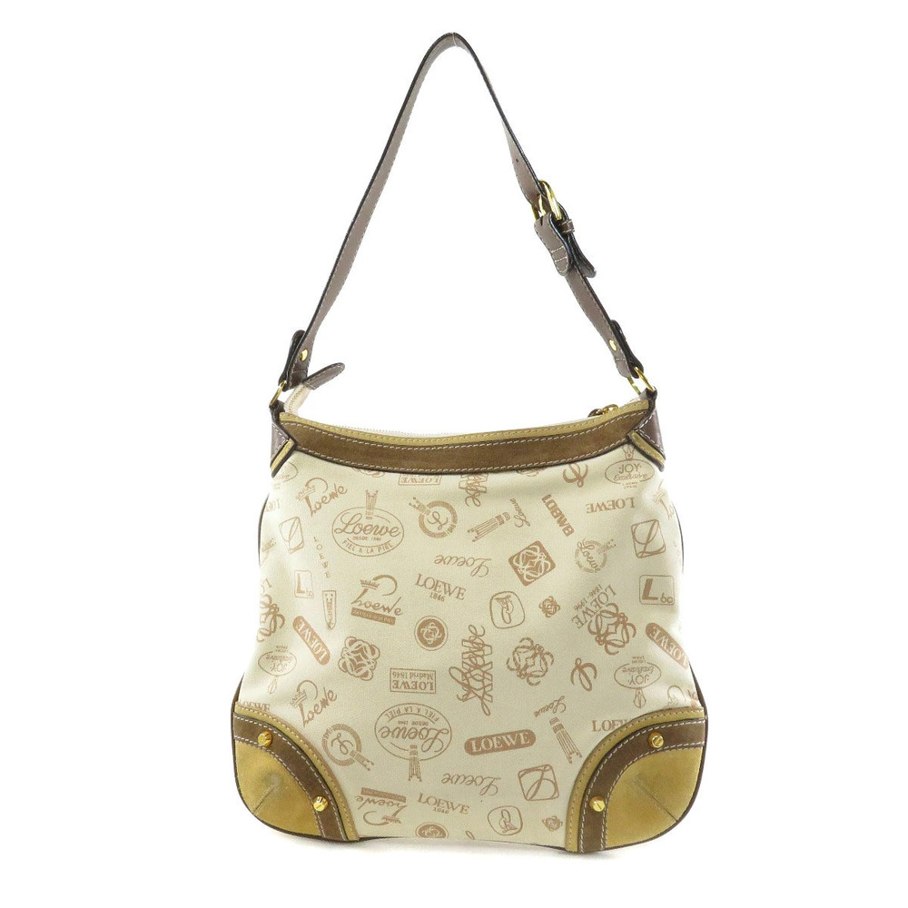 Loewe Anniversary Canvas Shoulder Bag Black